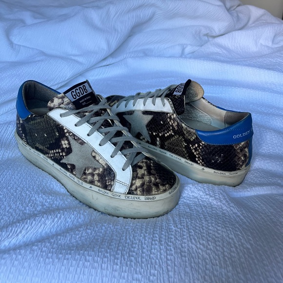 Golden Goose Snakeskin Sneakers - Picture 3 of 8